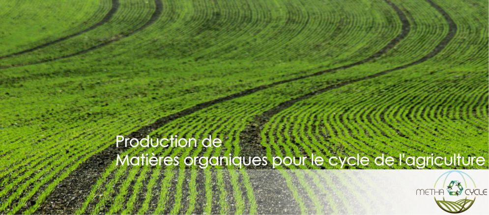 Metha-cycle à Etreville produit des matières organiques pour le cycle de l'agriculture.